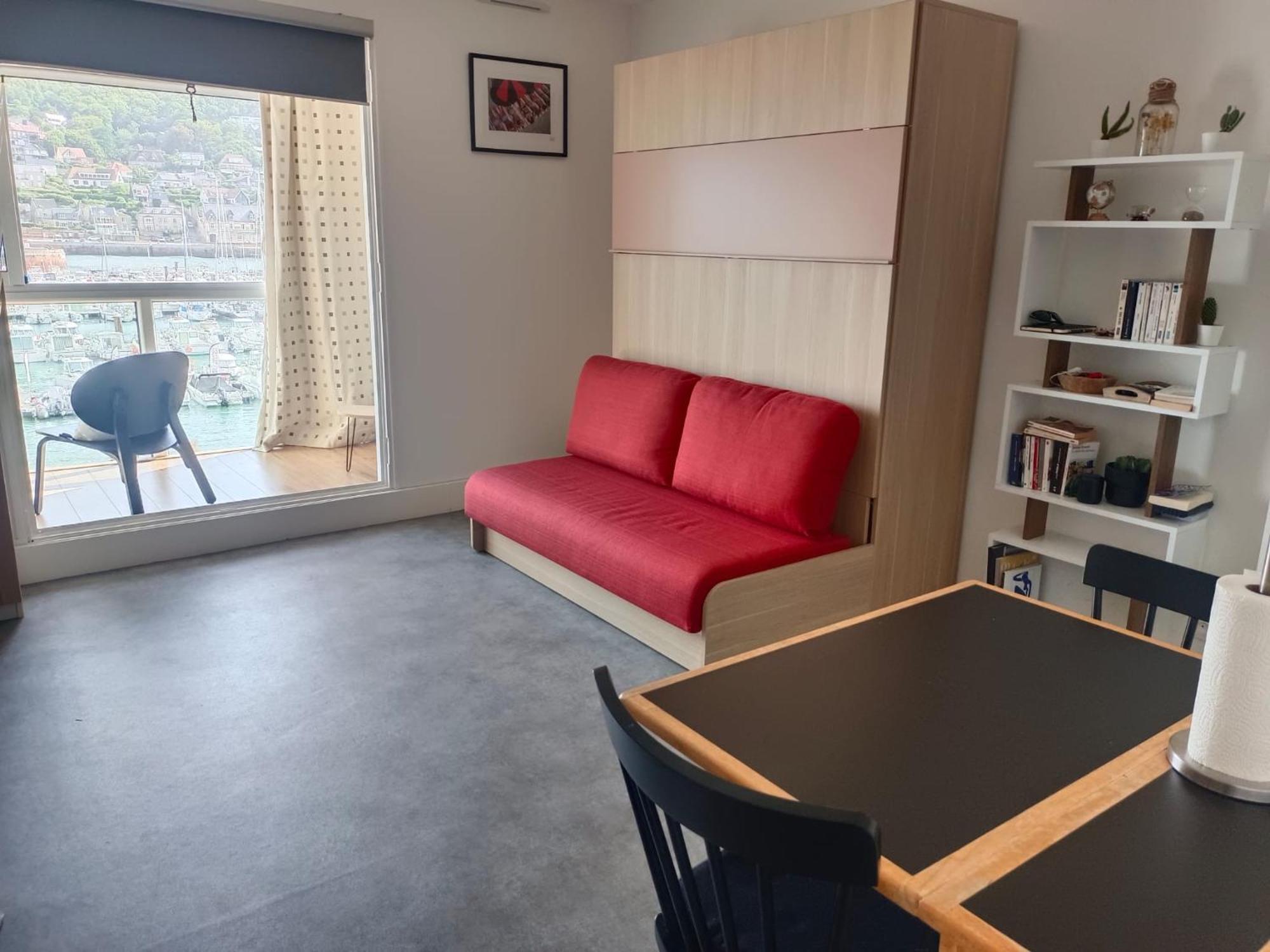 Charmant Studio Avec Vue Sur Le Port Et Falaises Fécamp Zewnętrze zdjęcie