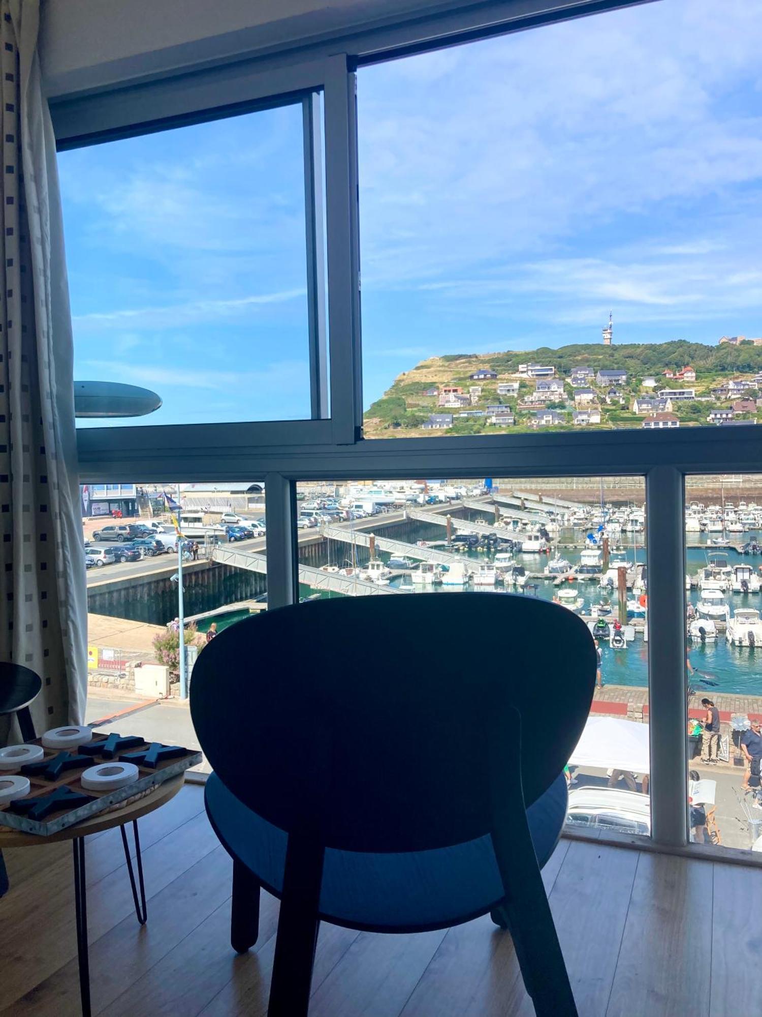 Charmant Studio Avec Vue Sur Le Port Et Falaises Fécamp Zewnętrze zdjęcie